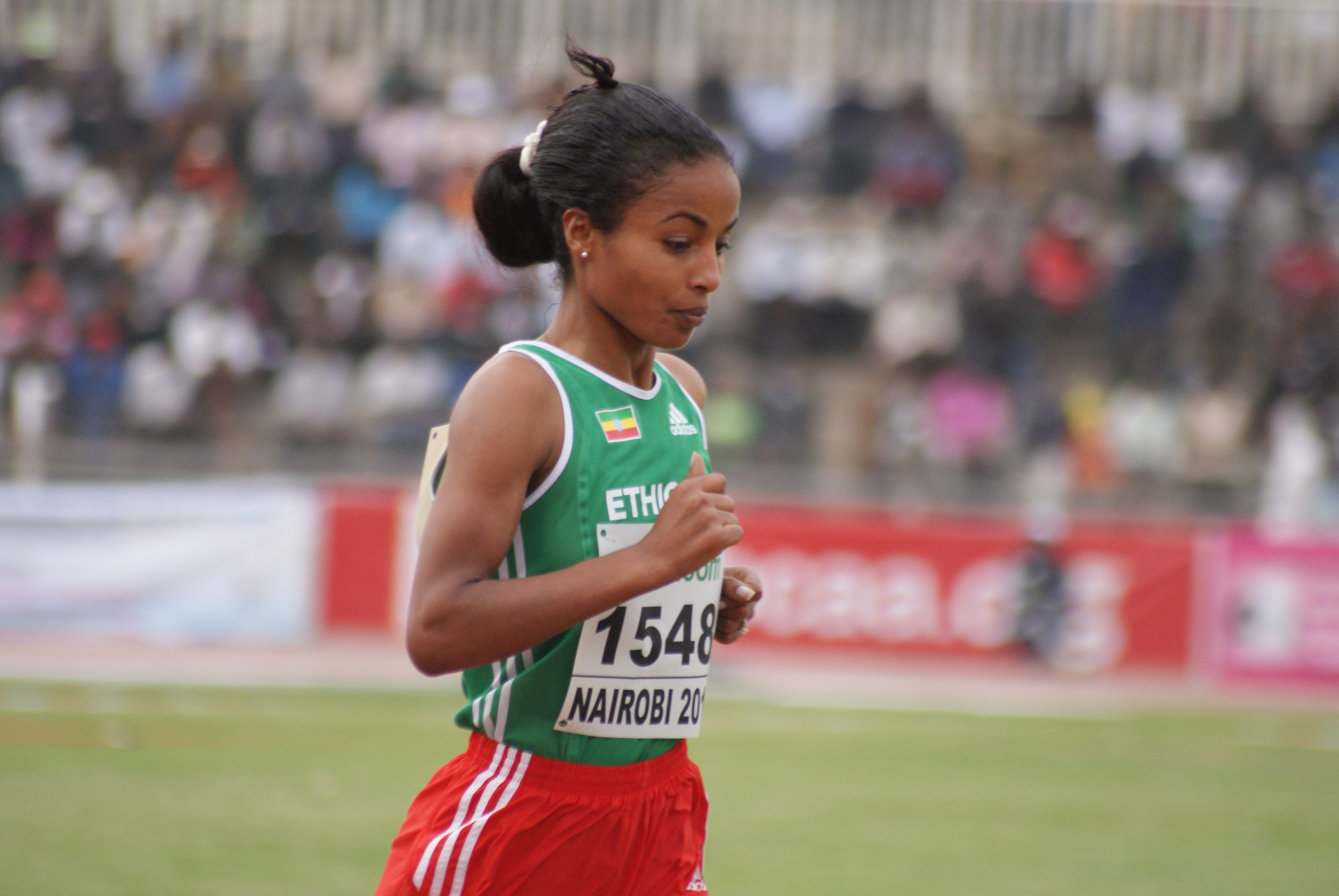 World champion in action